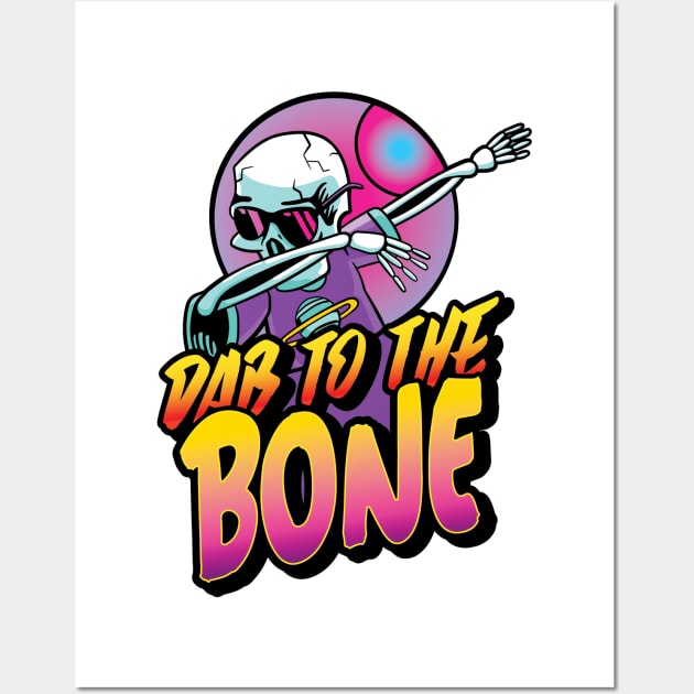 Dab To The Bone Wall Art by Shawnsonart